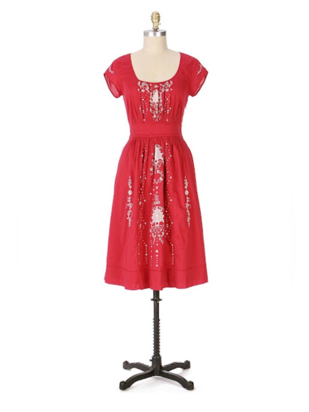 Harissa Dress by Lil for Anthropologie 12 Red